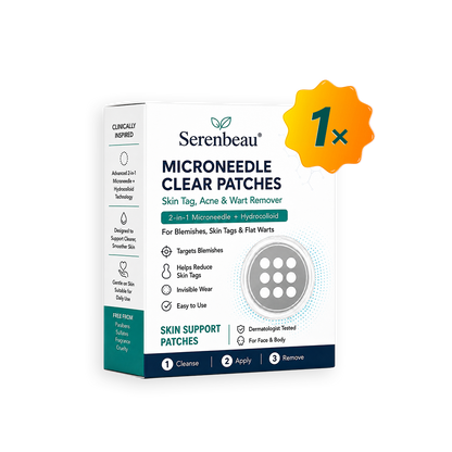 🔥Serenbeau®2-in-1 Microneedle & Hydrocolloid Patch🍀