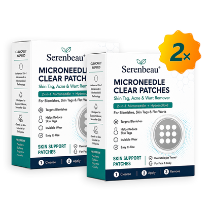 🔥Serenbeau®2-in-1 Microneedle & Hydrocolloid Patch🍀