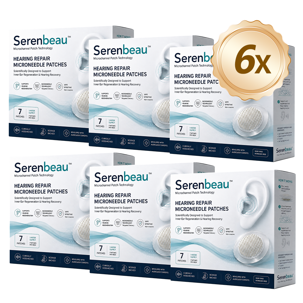 6 Boxes – 🔬 Inner ear regeneration、nerve comfort & sound sensitivity support